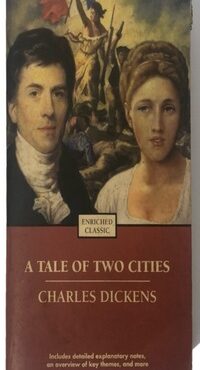 Front book cover of a tale of two cities