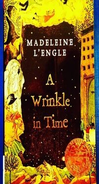 Front book cover of a wrinkle in time