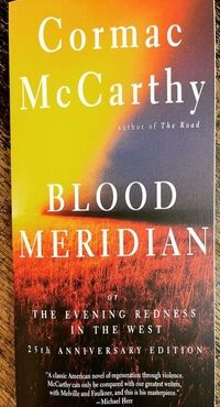 Front book cover of blood meridian