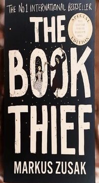 front book cover of The Book Thief